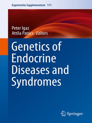 cover image of Genetics of Endocrine Diseases and Syndromes